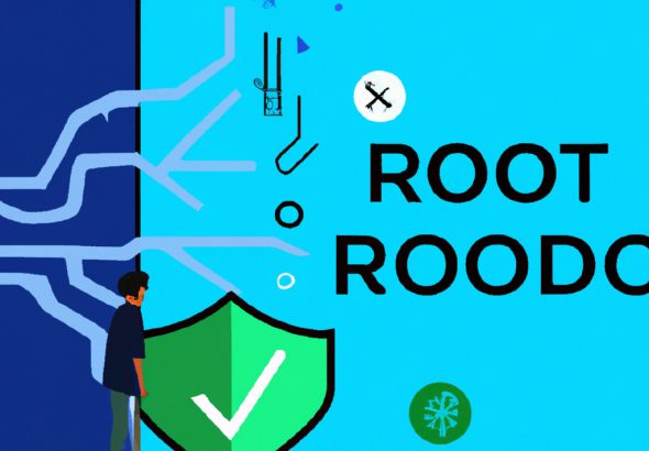 Ensuring security during android phone rooting process